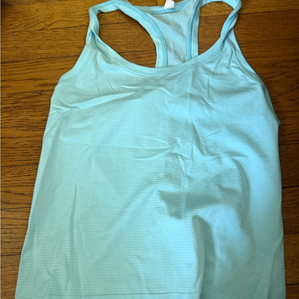 lululemon athletica Mint Green Racerback Tank
